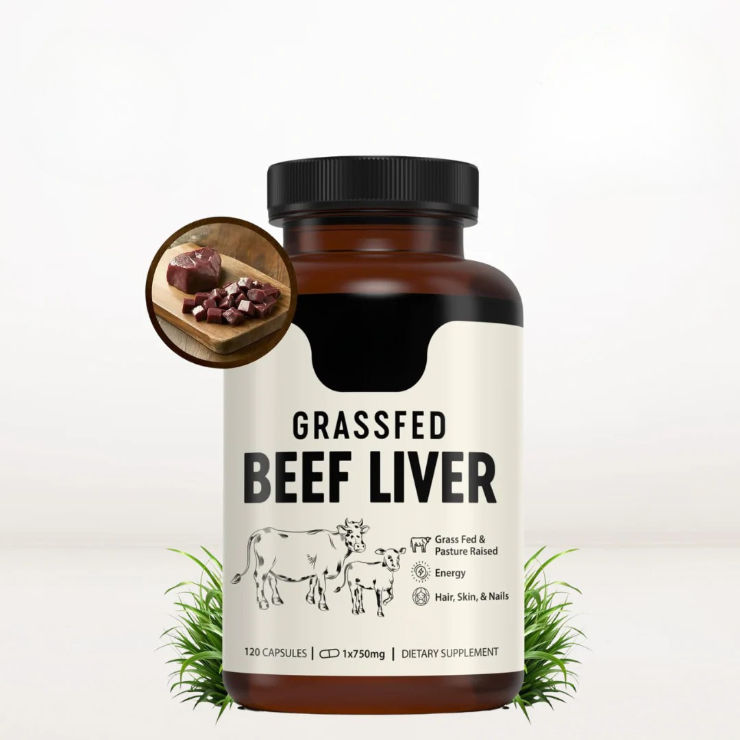 Grass-Fed Beef Liver Capsules – The Ancient Secret to Cleansing Your Liver & Restoring Peak Health